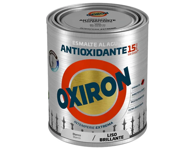 oxiron esmalte liso brillante antioxidante agua