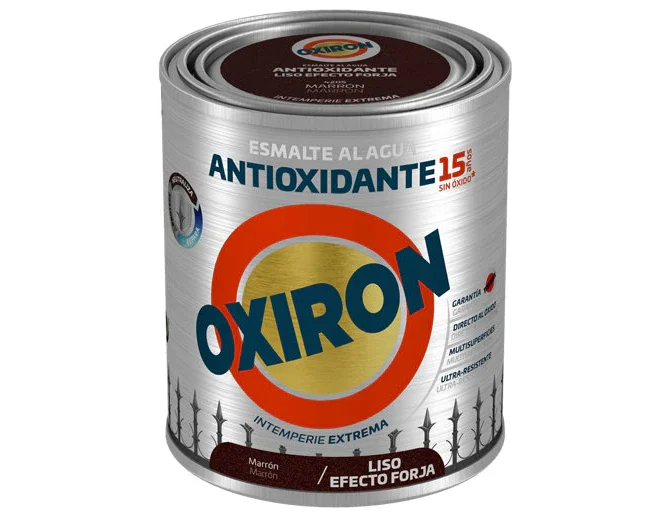 oxiron esmalte liso forja antioxidante agua
