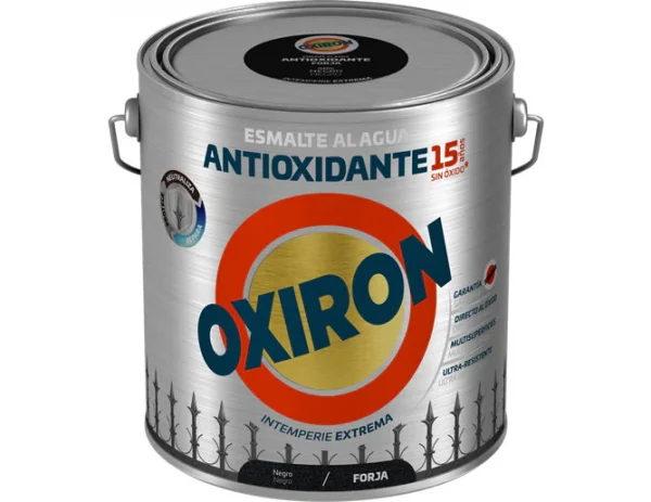 oxiron textura forja antioxidante agua