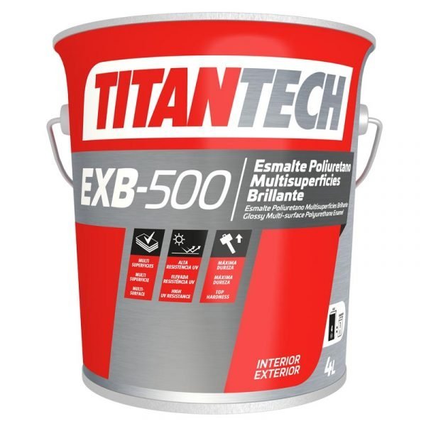 esmalte titantech poliuretano 4L exb 500
