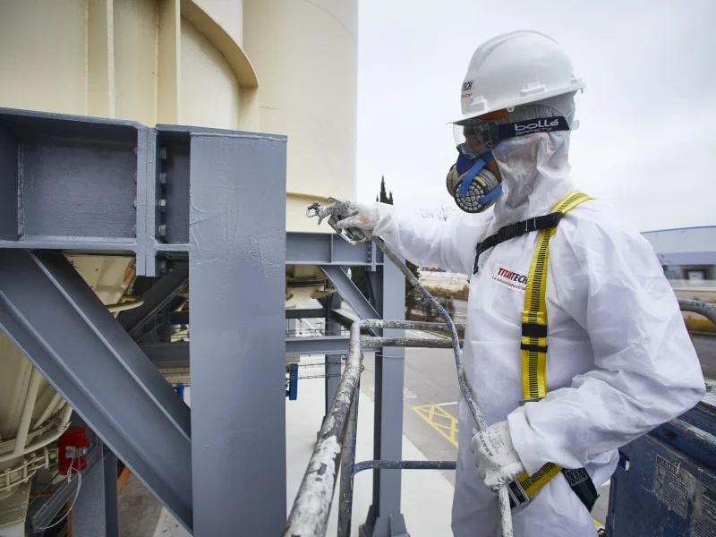 pinturas titantech barcelona infraestructuras