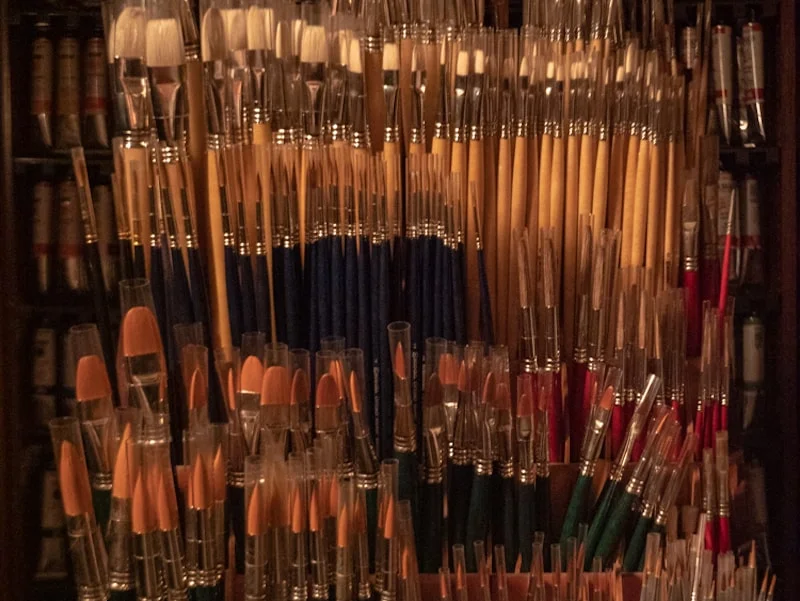 pinturas tienda eixample pinceles