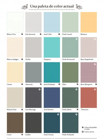 bruguer chalky finish colores