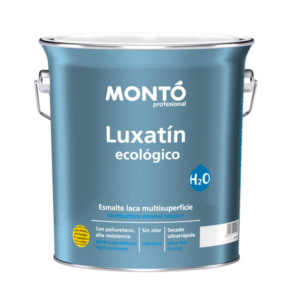 esmalte al agua satinado laca multisuperficie poluiretano ecologico luxatin
