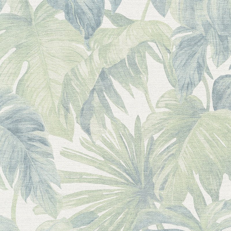 papel pintado natura 10558 07 tropical verde