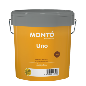 uno plus pintura plastica mate paredes techos