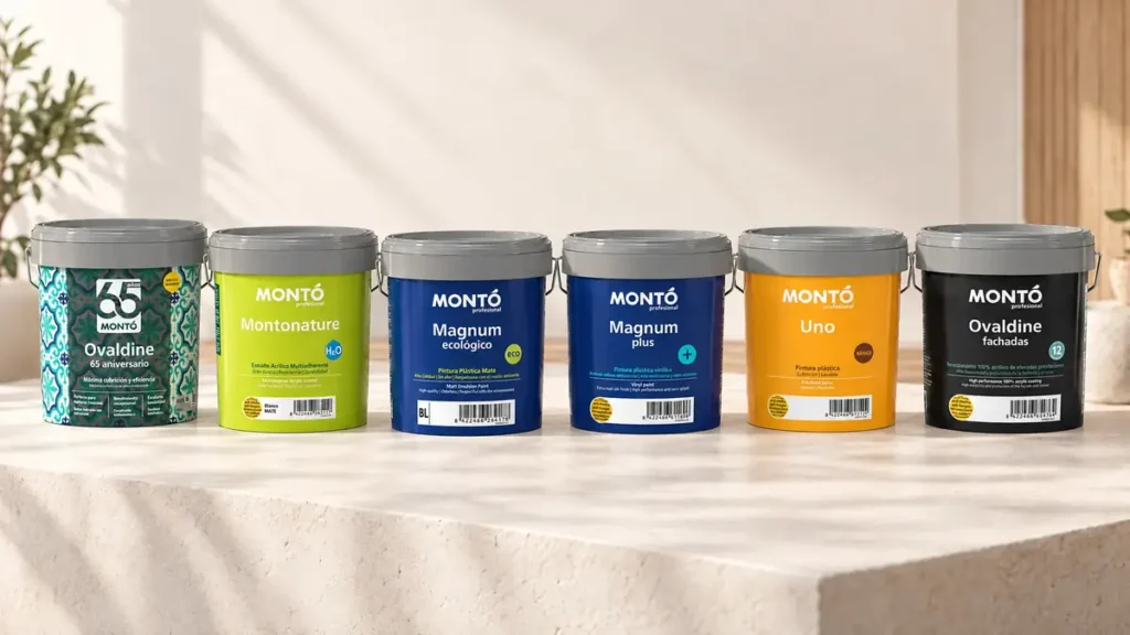 promocion seis pinturas monto ligera