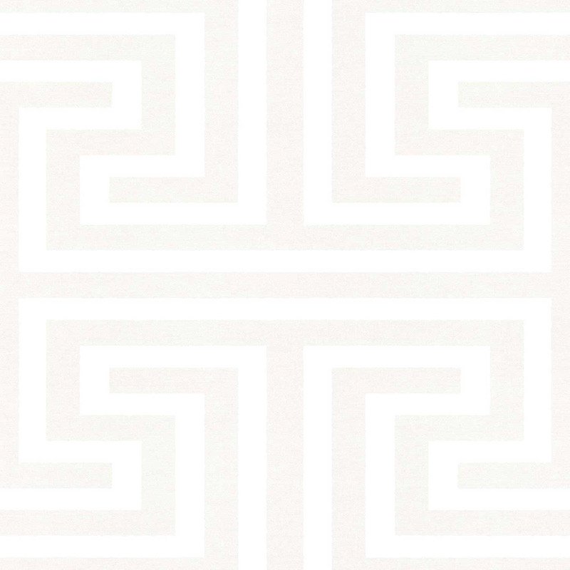 Papel pintado greca griega blanco – Sintesi 27510