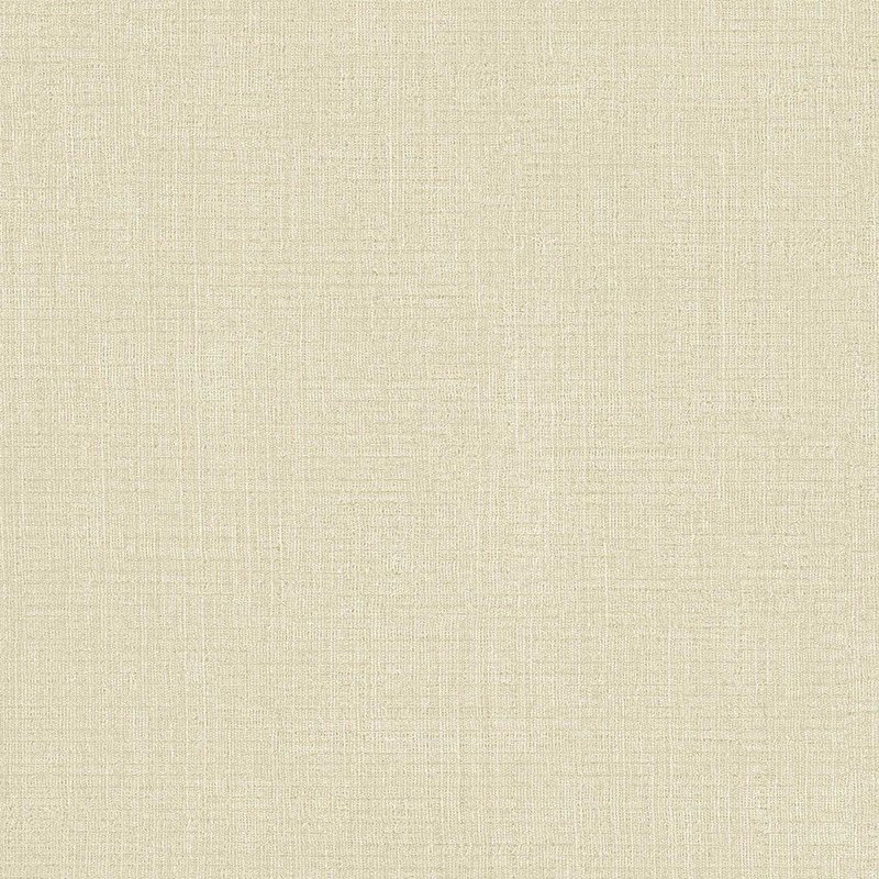 Papel pintado liso efecto lino verde crema – Sintesi 27561