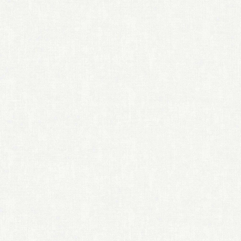 Papel pintado liso efecto lino blanco roto – Sintesi 27580