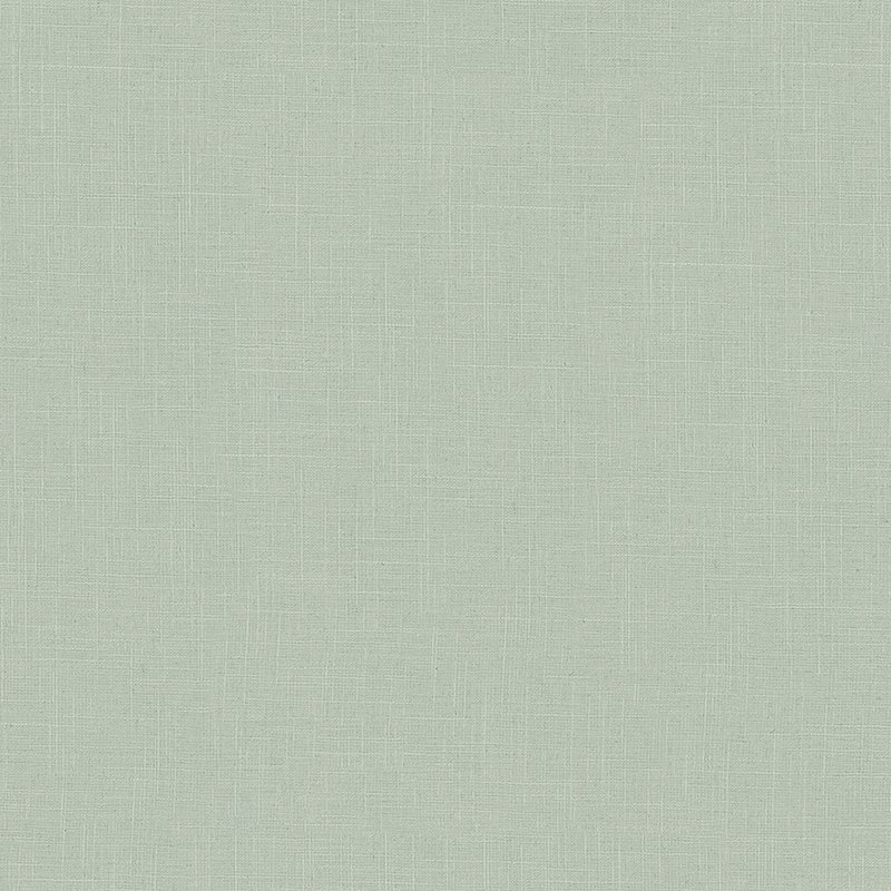 Papel pintado liso efecto lino verde salvia – Bango 35761