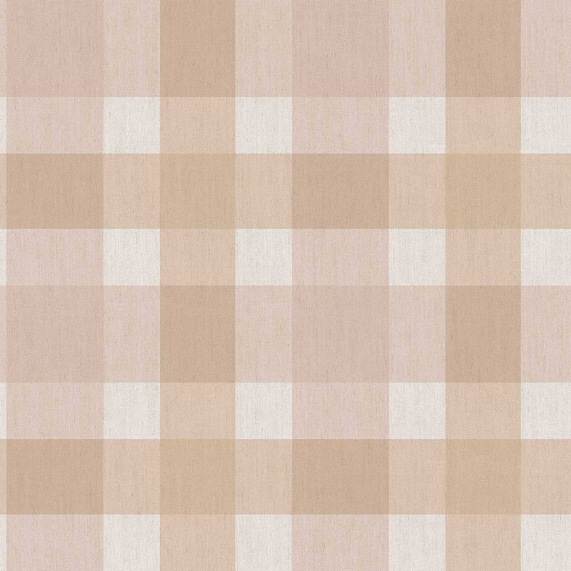 Papel pintado cuadros madras rosa – Top Stripes 38421