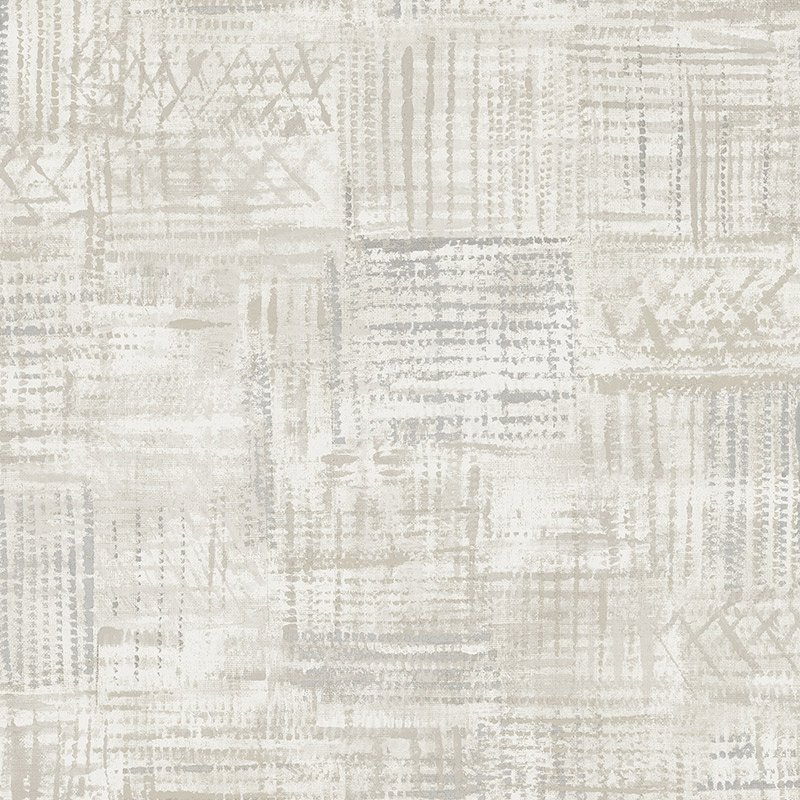 Papel pintado textura de trazos artesanales gris claro – Jaipur ICH 486-4