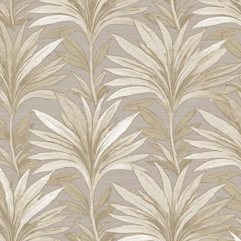 Papel pintado hojas de palmera verticales blanco y beige – Jaipur Parato 5810