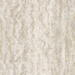 Papel pintado textura ondulada metalizada blanco y oro – Textura 66162