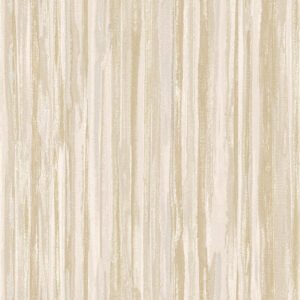Papel pintado rayas irregulares efecto madera crema – Textura 66211