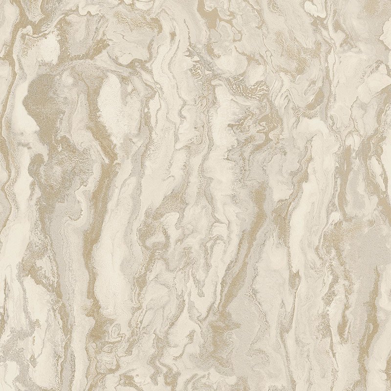 Papel pintado efecto mármol veteado crema – Essence 66332 Thassos Marble Cream