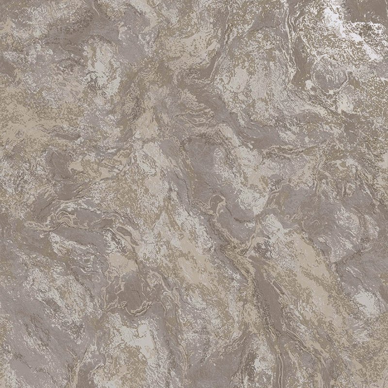 Papel pintado efecto piedra natural gris malva – Essence 99372 Calacatta Bead Taupe